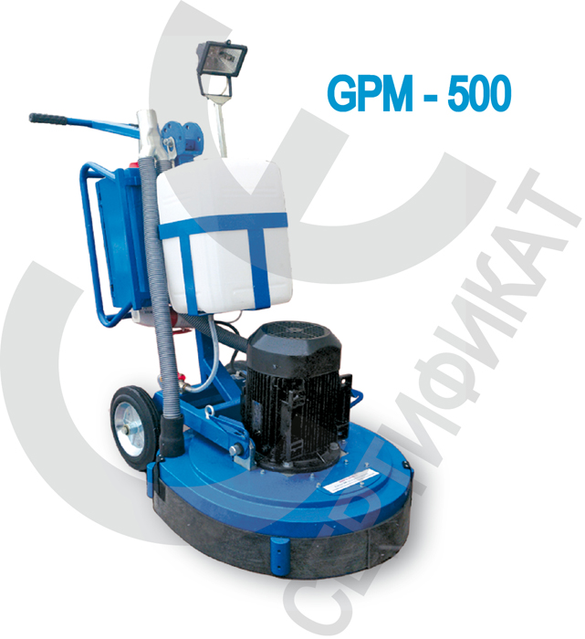 шлифовально полировальная машина планетарного типа SPEKTRUM GPM-500 (МШ-500)