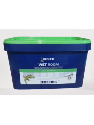 Обойный клей универсальный Bostik Wet Room (78) для влажных помещений, 15 л