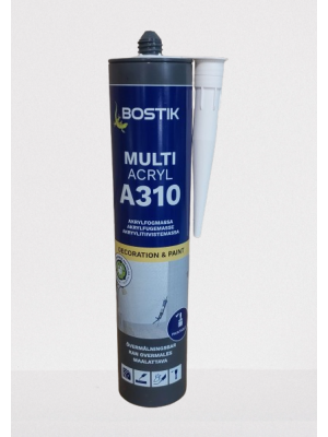 Bostik A310 MULTI ACRYL универсальный белый акриловый герметик для внутренних работ. 0,3л