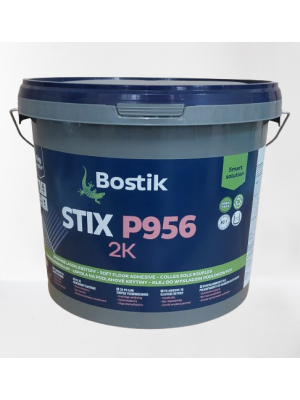 Двухкомпонентный особопрочный влагостойкий клей для ПВХ BOSTIK STIX P956 2K. 8кг