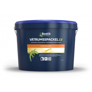 Bostik Vatrumspackel LV акриловая, 10 л шпаклевка влагостойкая 