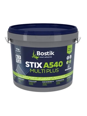 Bostik STIX A540 MULTI PLUS универсальный одноконпонентный акриловый клей с высокой начальной фиксацией. 14кг