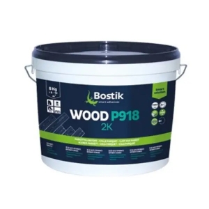 Bostik WOOD P918 2K. 8кг двухкомпонентный полиуретановый клей для паркета 