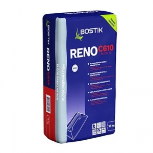 Bostik RENO C610 BUILD 10 (3040 Combi), 15 кг шпаклевка для бетонного пола, быстросохнущая. 