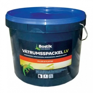 Bostik Vatrumspackel LV акриловая, 10 л шпаклевка влагостойкая 