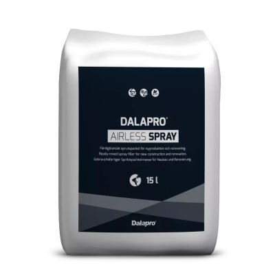 DALAPRO AIRLESS SPRAY 15л (22,5кг) (мешок) полимерная шпаклевка