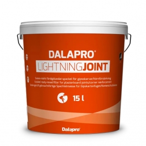 DALAPRO LIGHTNING JOINT 15л.(19,5кг) универсальная полимерная шпаклевка 