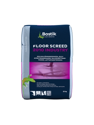 Bostik Floor Screed 2010 INDUSTRY 25кг самовыравнивающаяся смесь для бетонных полов 