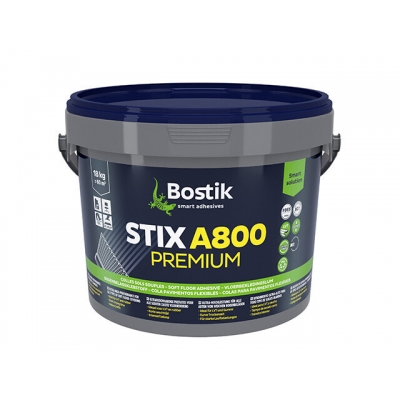 Bostik STIX A800 PREMIUM, 6 кг. Клей для LVT, линолеума и других гибких напольных покрытий 