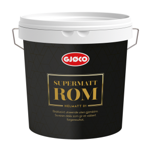 Gjoco Supermatt Rom  01 (vit), 9л. Краска акриловая для внутренних работ 