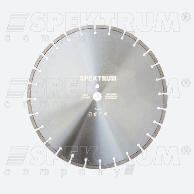 Диск алмазный отрезной SPEKTRUM - 350 для нарезания прямолинейных швов в бетонном основании