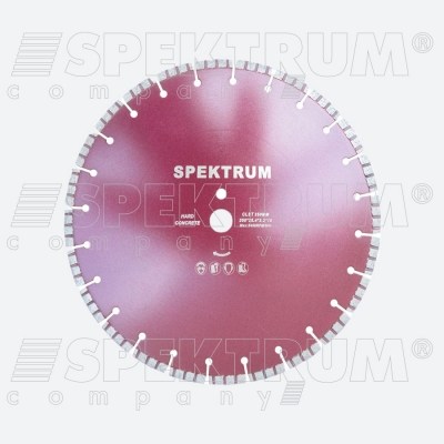 Диск алмазный для резки старого бетона  с усиленным армированием  ST-350