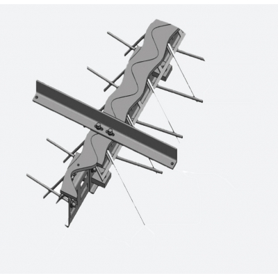 Профиль для деформационных швов ремонтный Синус ПДШ Rsin-95