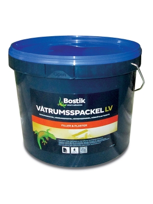 Bostik Vatrumspackel LV акриловая, 10 л шпаклевка влагостойкая 