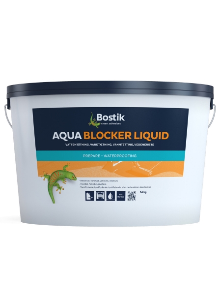 Гидроизоляция для фундамента Bostik Аqua Blocker Liquide, 14 кг 