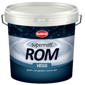 Gjoco Supermatt Rum  01 (B), 9л, Краска акриловая для стен