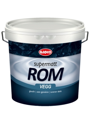  Gjoco Supermatt Rum  01 (B), 9л, Краска акриловая для стен