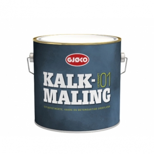 Краска известковая для внутренних работ Gjoco Kalkmaling, 2,7 л