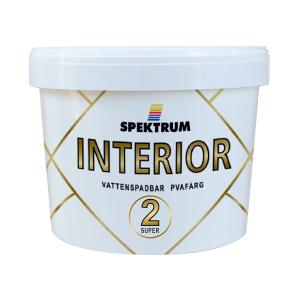 Spektrum Interior 02 Super White (vit) супербелая, 10 л. Краска интерьерная 