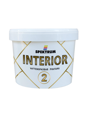 Spektrum Interior 02 Reflexfree (vit), 10 л. Краска водоэмульсионная для потолков 
