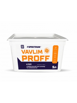 Клей для обоев флизелиновых  и других Spektrum Vavlim Proff, 5 л